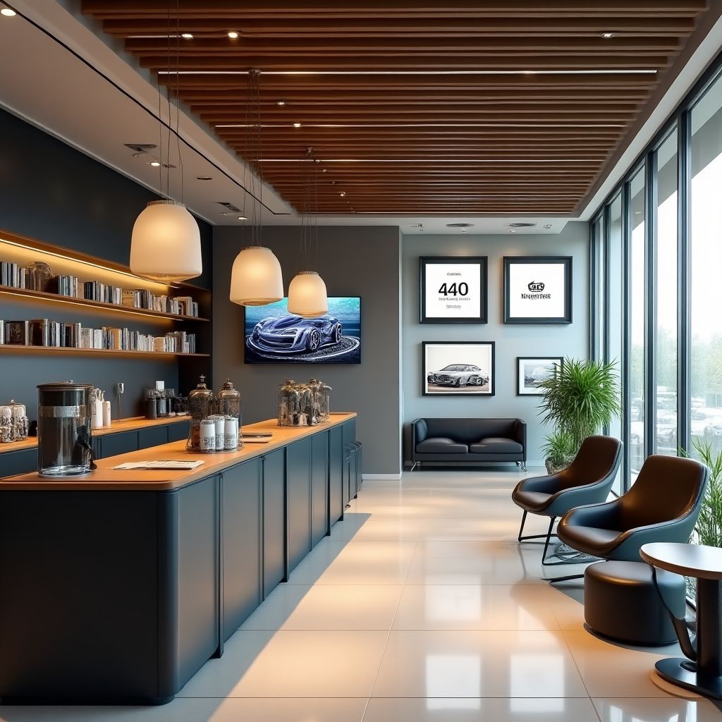 Recepce a čekací prostor