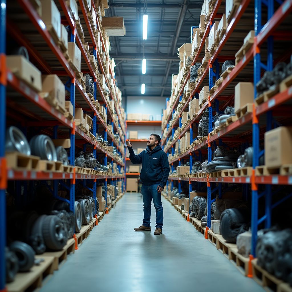 Sklad náhradních dílů