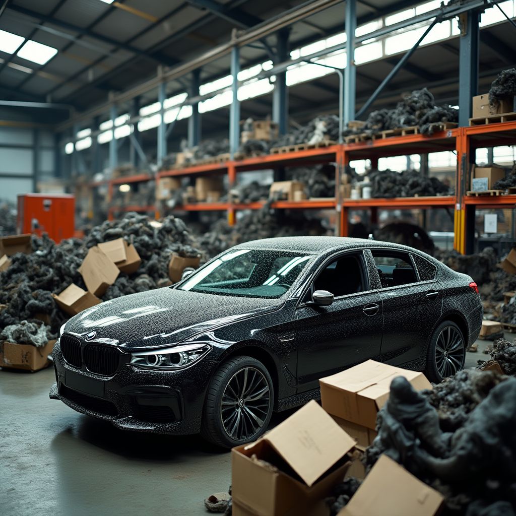 Recyklace automobilových součástek